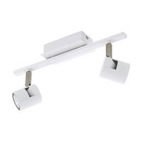 LED-STRAHLER Vergiano 39/7/7 cm   - Weiß, Design, Metall (39/7/7cm) - Eglo