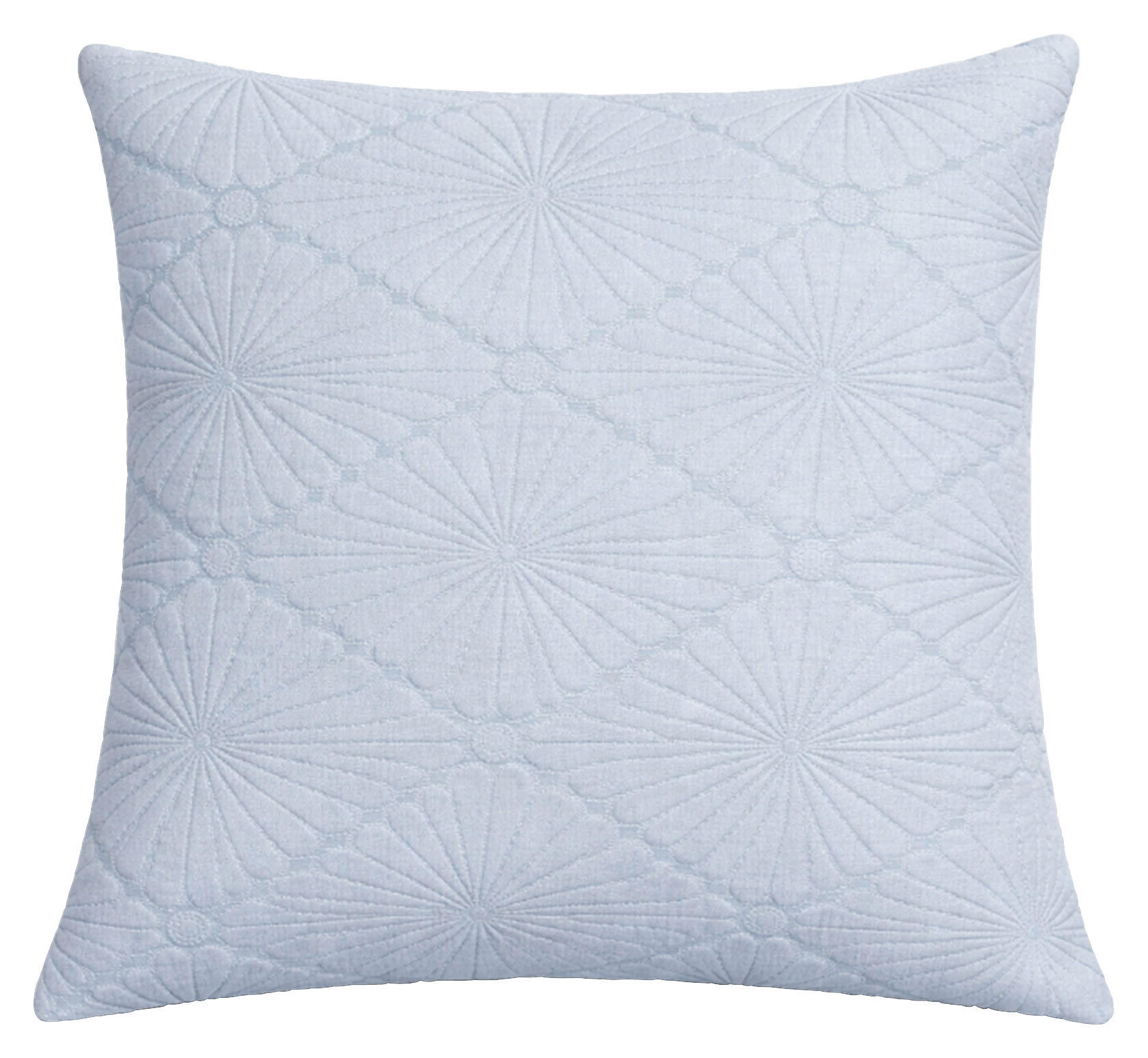 ZIERKISSEN  45/45 cm   - Taubenblau, Basics, Textil (45/45cm) - Novel