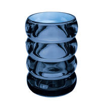 FOGMOSÓPOHÁR üveg  - kék, Basics, üveg (7,6/10,8cm) - Kleine Wolke