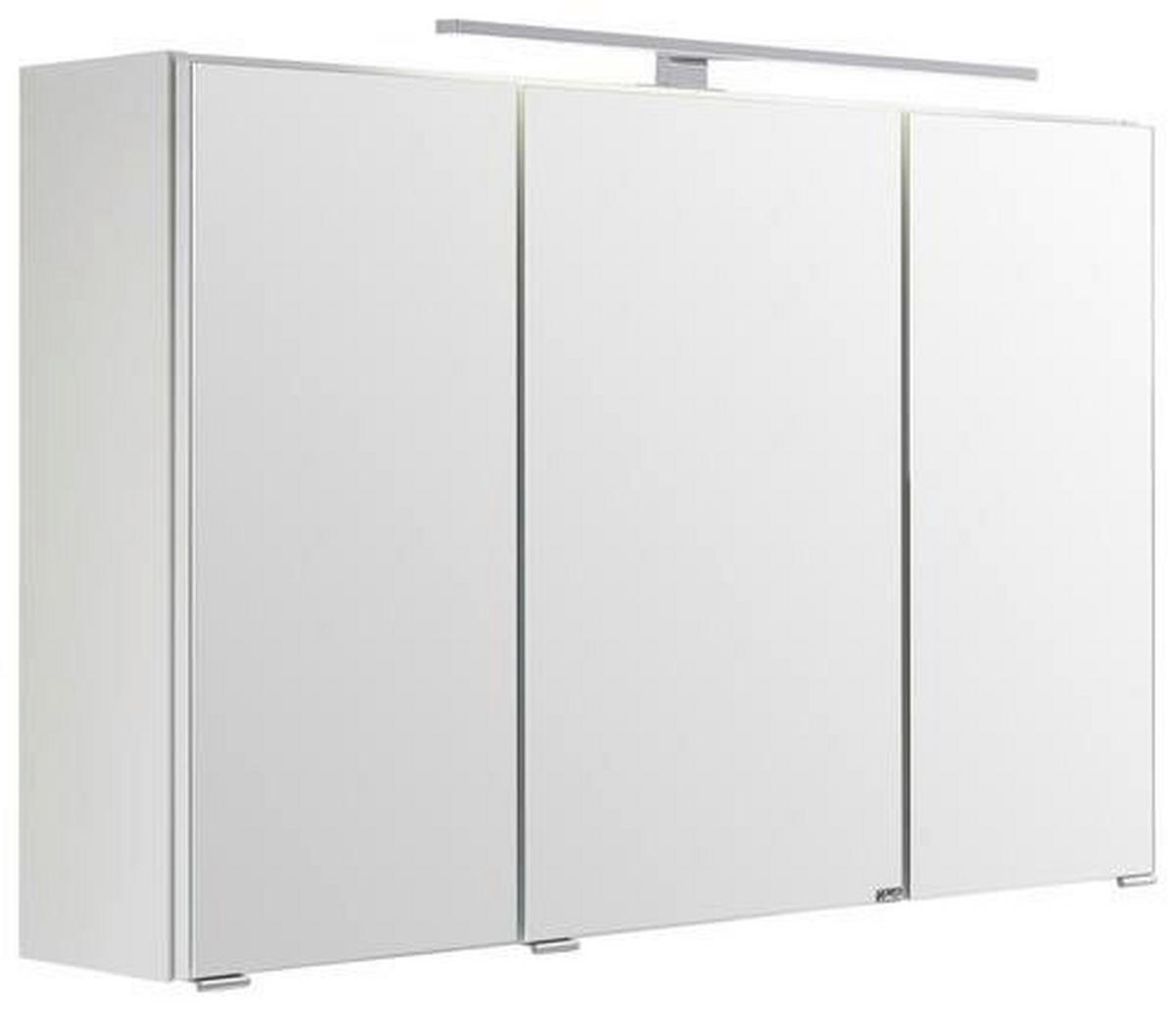 SPIEGELSCHRANK 100/66/20 cm  - KONVENTIONELL, Glas/Holzwerkstoff (100/66/20cm) - Xora