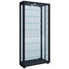 VITRINE in Schwarz  - Schwarz, Modern, Glas/Holzwerkstoff (59/114,8/18cm) - MID.YOU