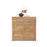 HIGHBOARD Rotkernbuche massiv naturgeölt Buchefarben - Buchefarben, Design, Holz/Metall (120/122.8/42cm) - CASSANDO