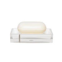 SZAPPANTARTÓ műanyag  - fehér, Basics, műanyag (12,5/3/9cm) - Sadena