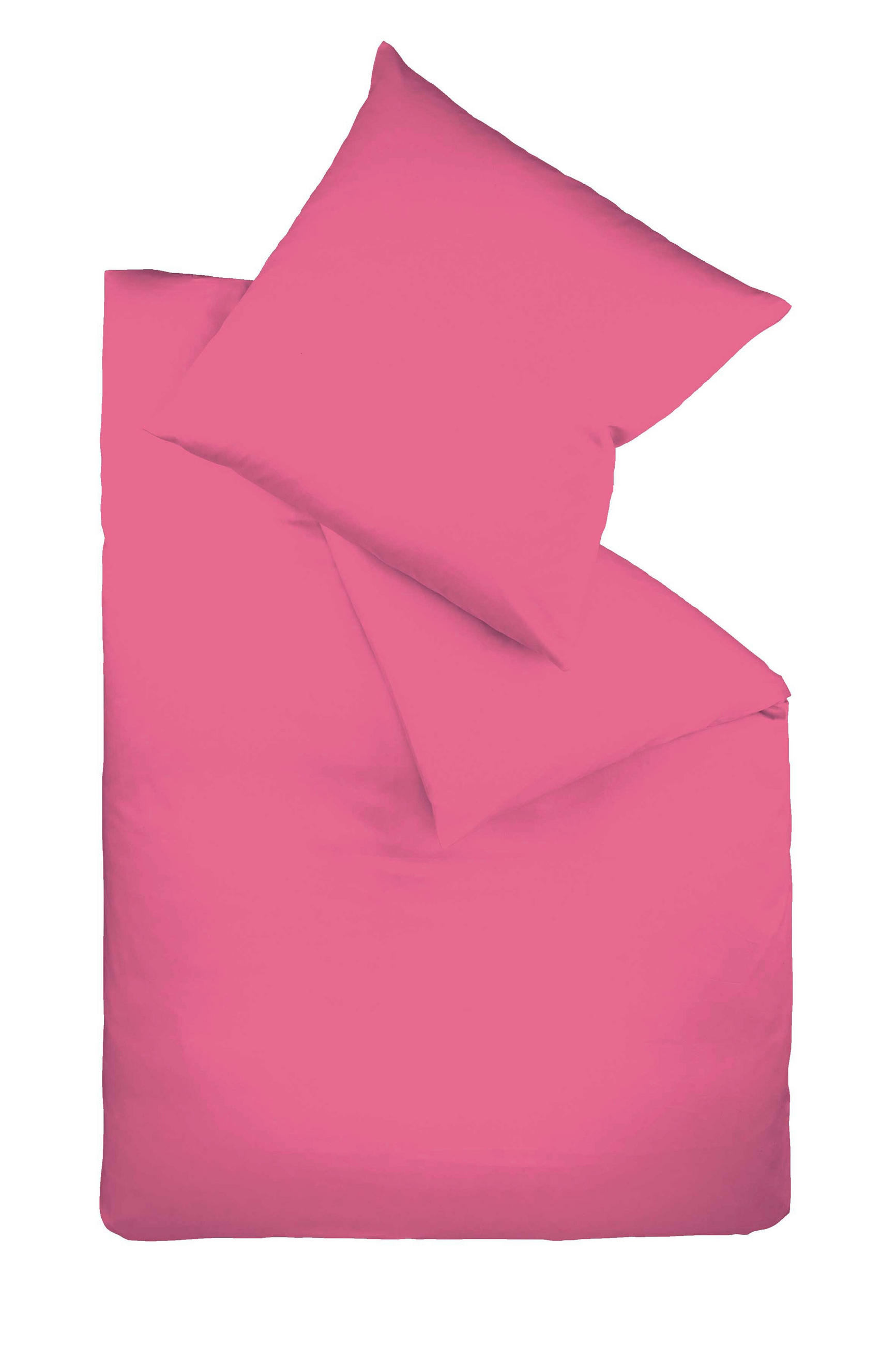 BETTWÄSCHE Satin 155/200 cm - Brombeere, Basics, Textil (155/200cm) - Fleuresse