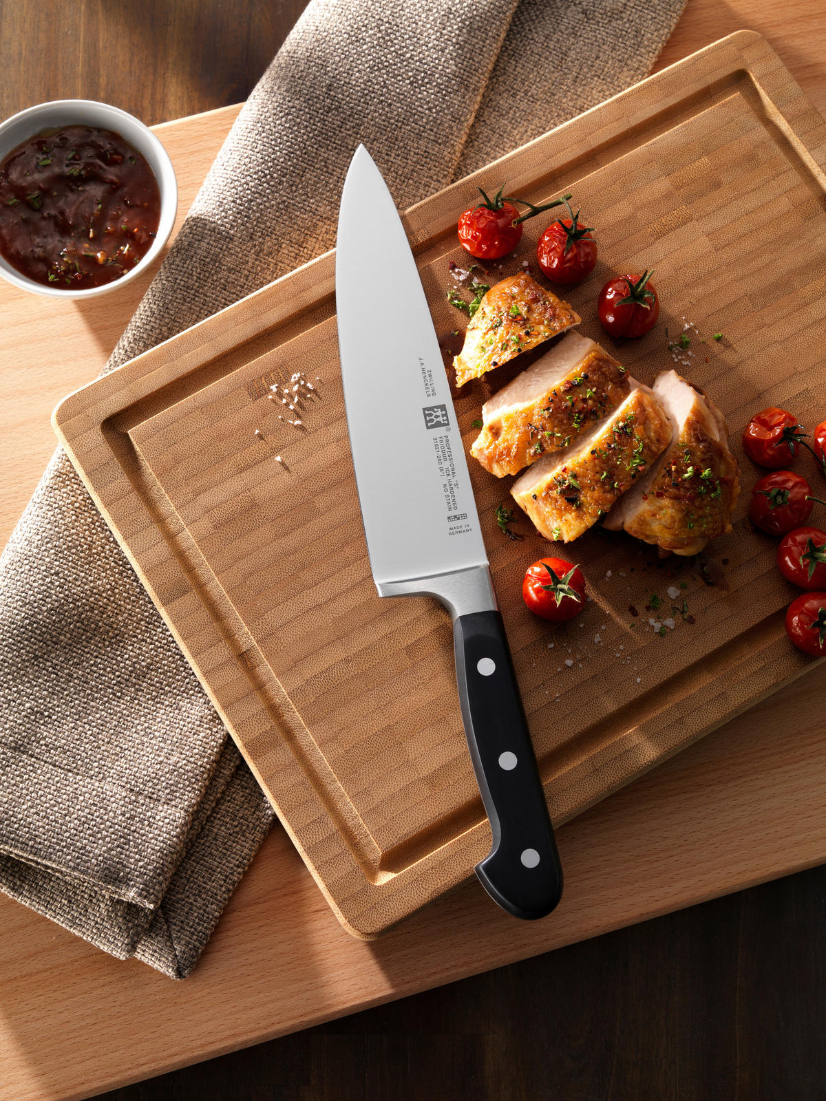 MESSERSET Zwilling Professional S 3-teilig  - Schwarz, Basics, Kunststoff/Metall - Zwilling