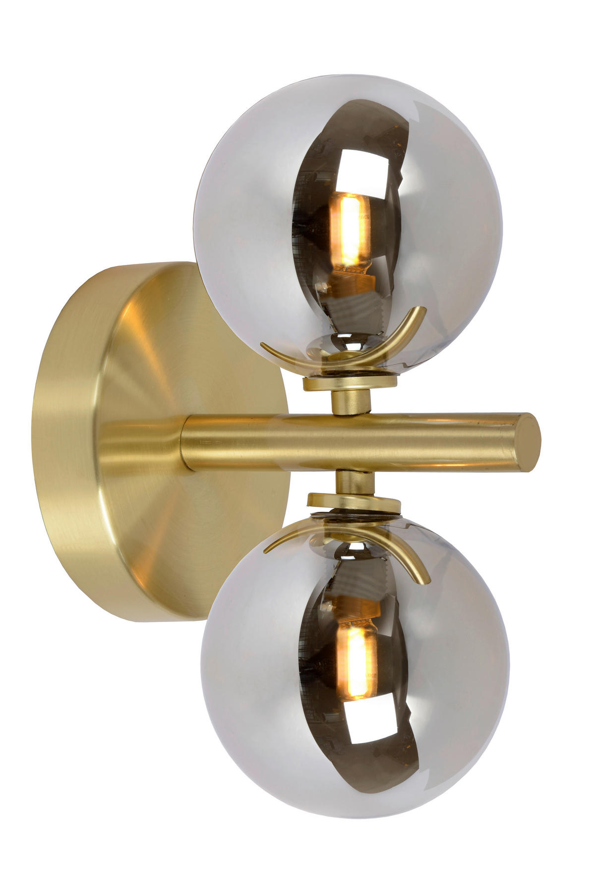 WANDLEUCHTE - Messingfarben, Design, Glas (12/15/24.5cm) - Lucide