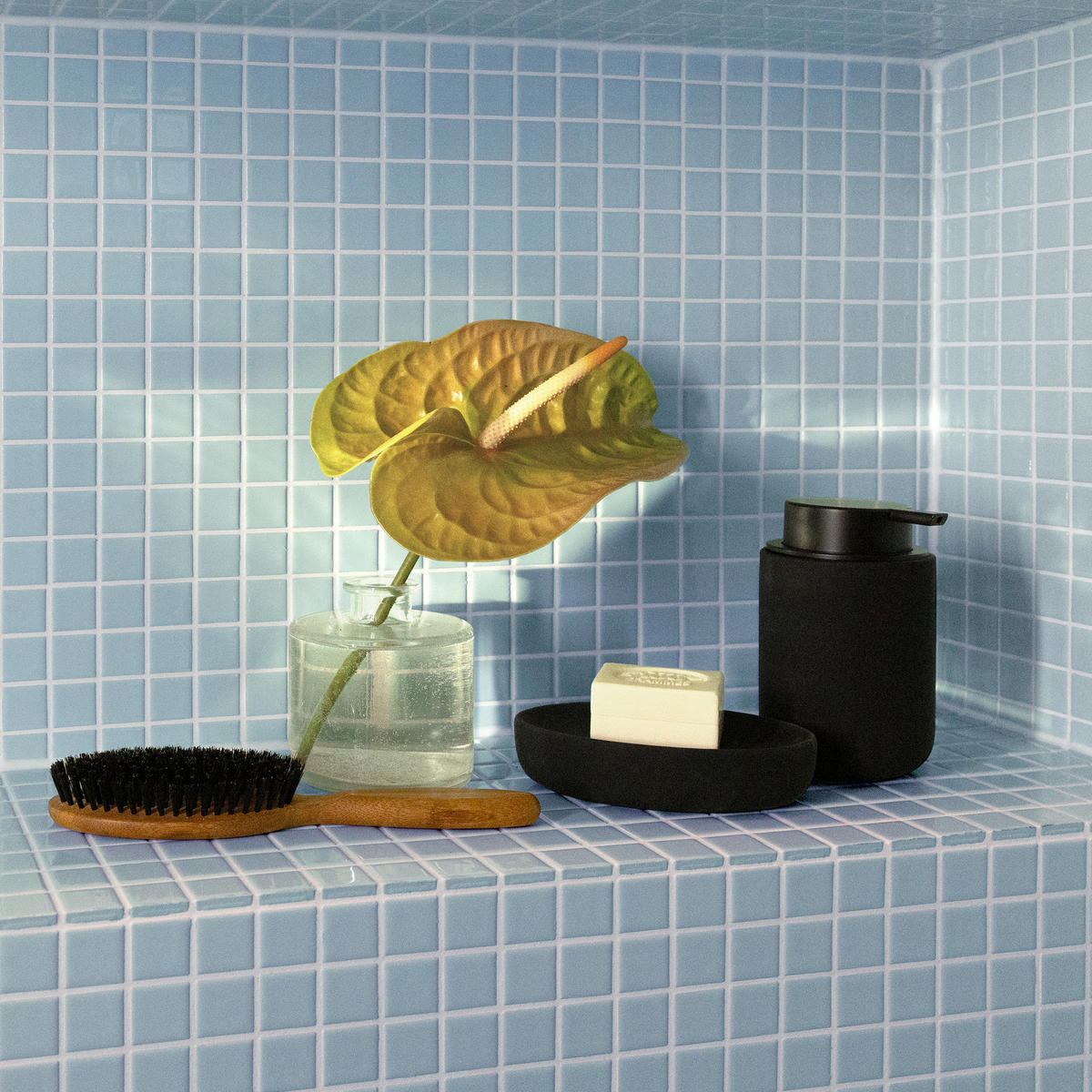 SEIFENSCHALE - Schwarz, Basics, Keramik (13/8,5/2,5cm) - Moeve