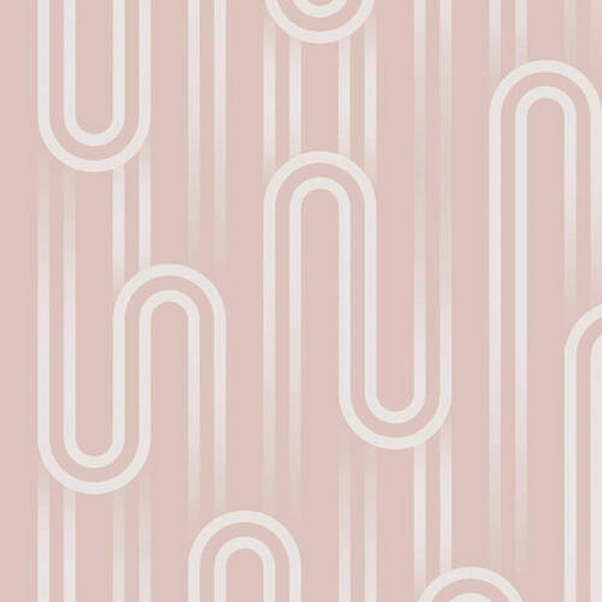 VLIESTAPETE  - Pink, Basics, Papier/Kunststoff (52/1000cm) - Xora