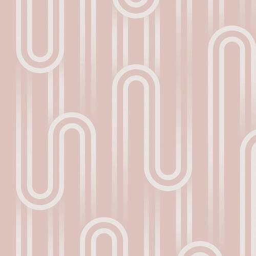 Xora Vliestapete Pink 52x1000 cm