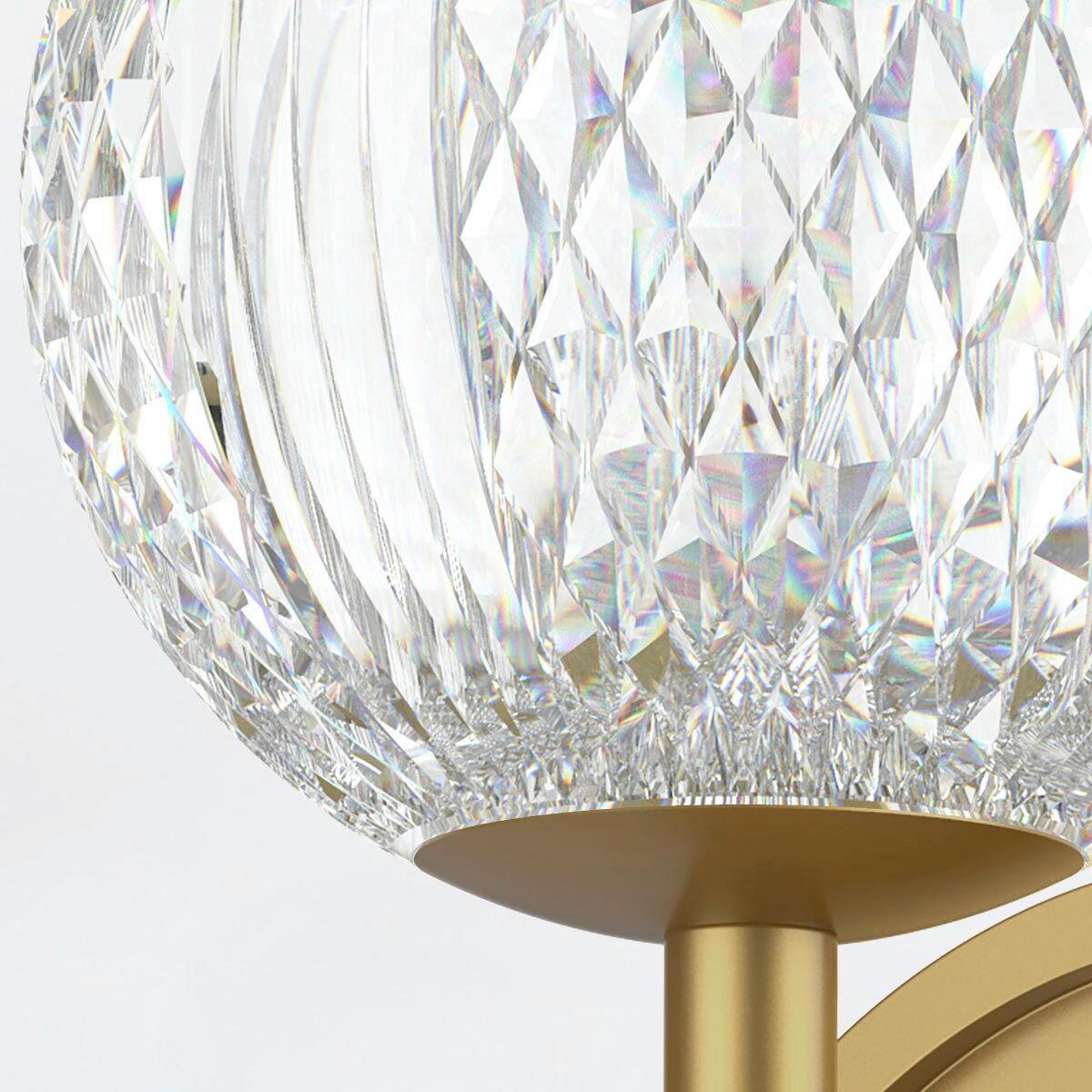 LED-WANDLEUCHTE Alora   - Messingfarben, KONVENTIONELL, Kunststoff/Metall (25/12,1/22,9cm) - Elstead Lighting