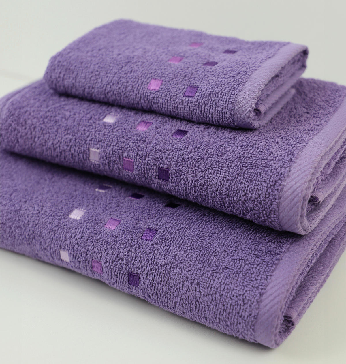 PROSOP DE DUȘ 70/140 cm violet  - violet, Konventionell, textil (70/140cm) - Esposa