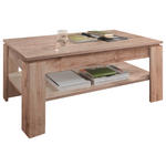 COUCHTISCH 110/65/47 cm rechteckig Eiche San Remo  - Eiche San Remo, Design, Holzwerkstoff (110/65/47cm) - Carryhome