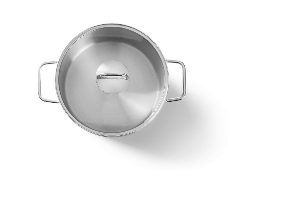 OALĂ PENTRU CARNE 5,5 l  - străveziu/culoare inox, Basics, sticlă/metal (24/13,5cm) - Homeware Profession.