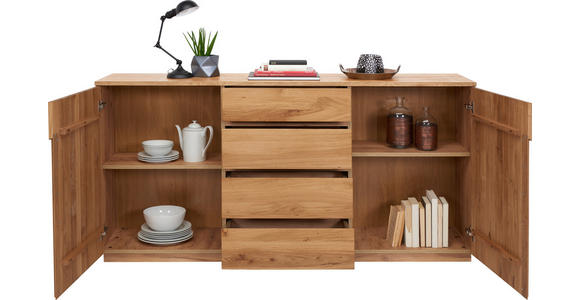 SIDEBOARD  in 180/89,2/41 cm  - Buchefarben, Trend, Holz/Holzwerkstoff (180/89,2/41cm) - Linea Natura