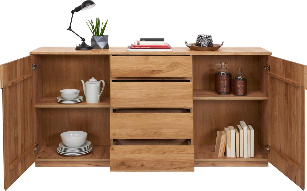 SIDEBOARD  in 180/89,2/41 cm  - Buchefarben, Trend, Holz/Holzwerkstoff (180/89,2/41cm) - Linea Natura