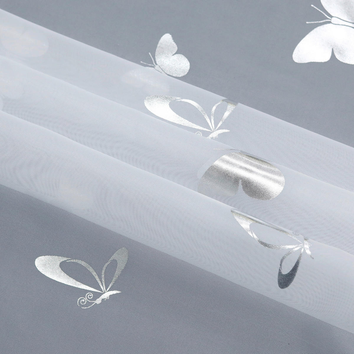 FALTROLLO  transparent  100/130 cm    - Weiß Hochglanz, Basics, Textil (100/130cm) - Joyswahl