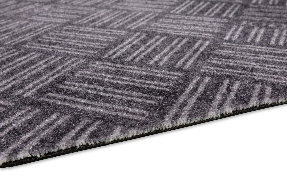 FUSSMATTE - Anthrazit, Design, Kunststoff (50/70cm) - Joop!