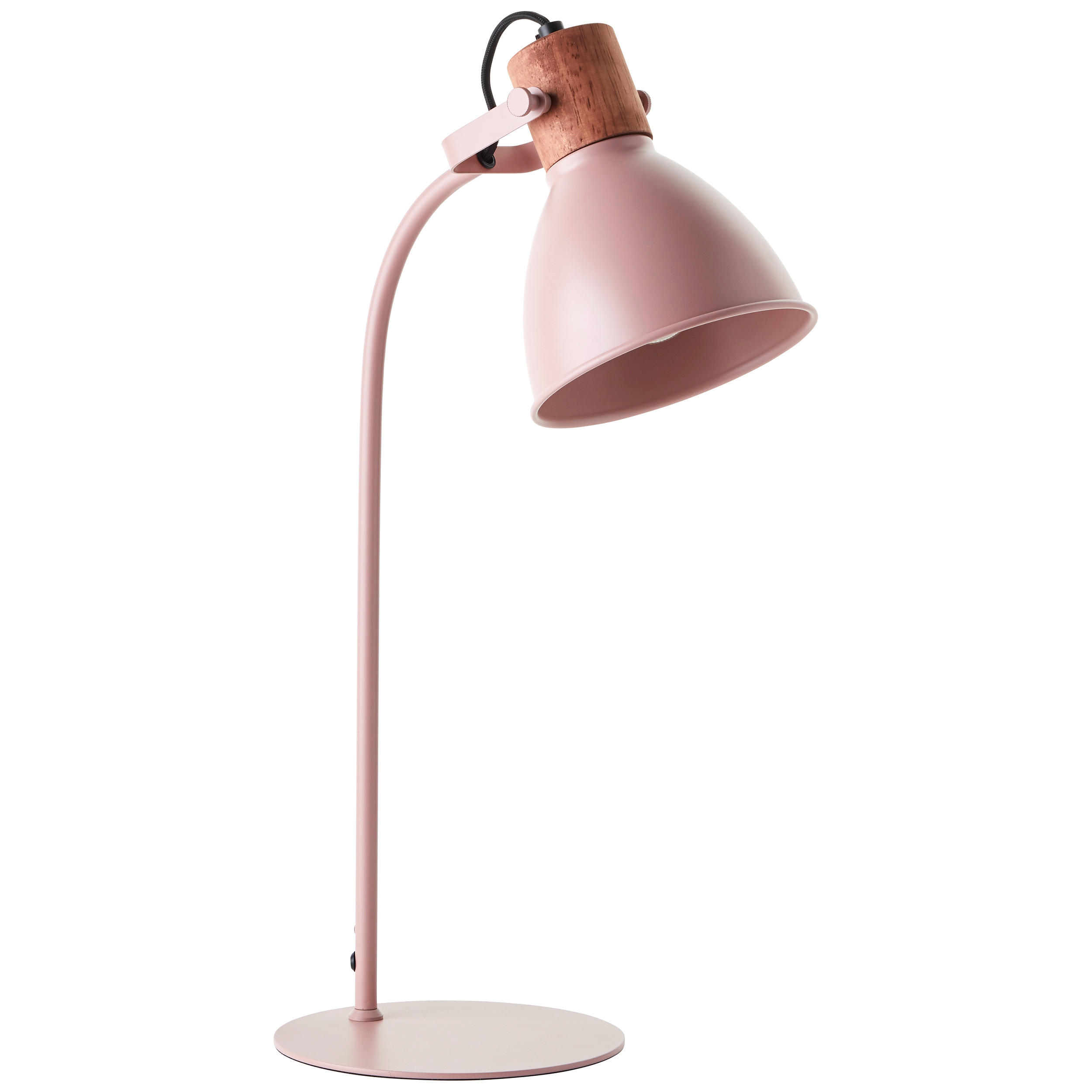 NAMIZNA SVETILKA  Erena             - pink, Basics, kovina/les (52/28,5/18cm)
