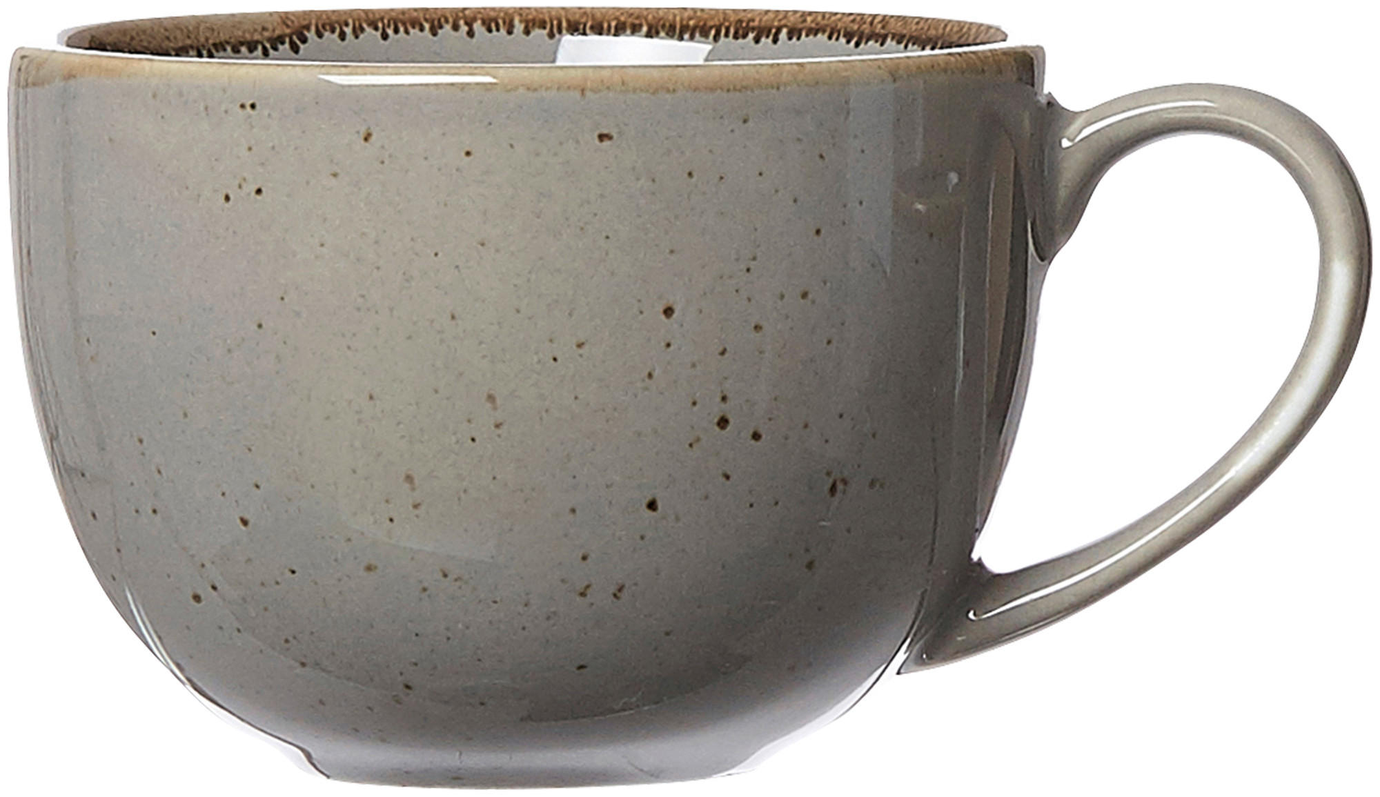 KAFFEETASSE Taste  - Taupe, Basics, Keramik (12/9/6cm) - Ritzenhoff Breker