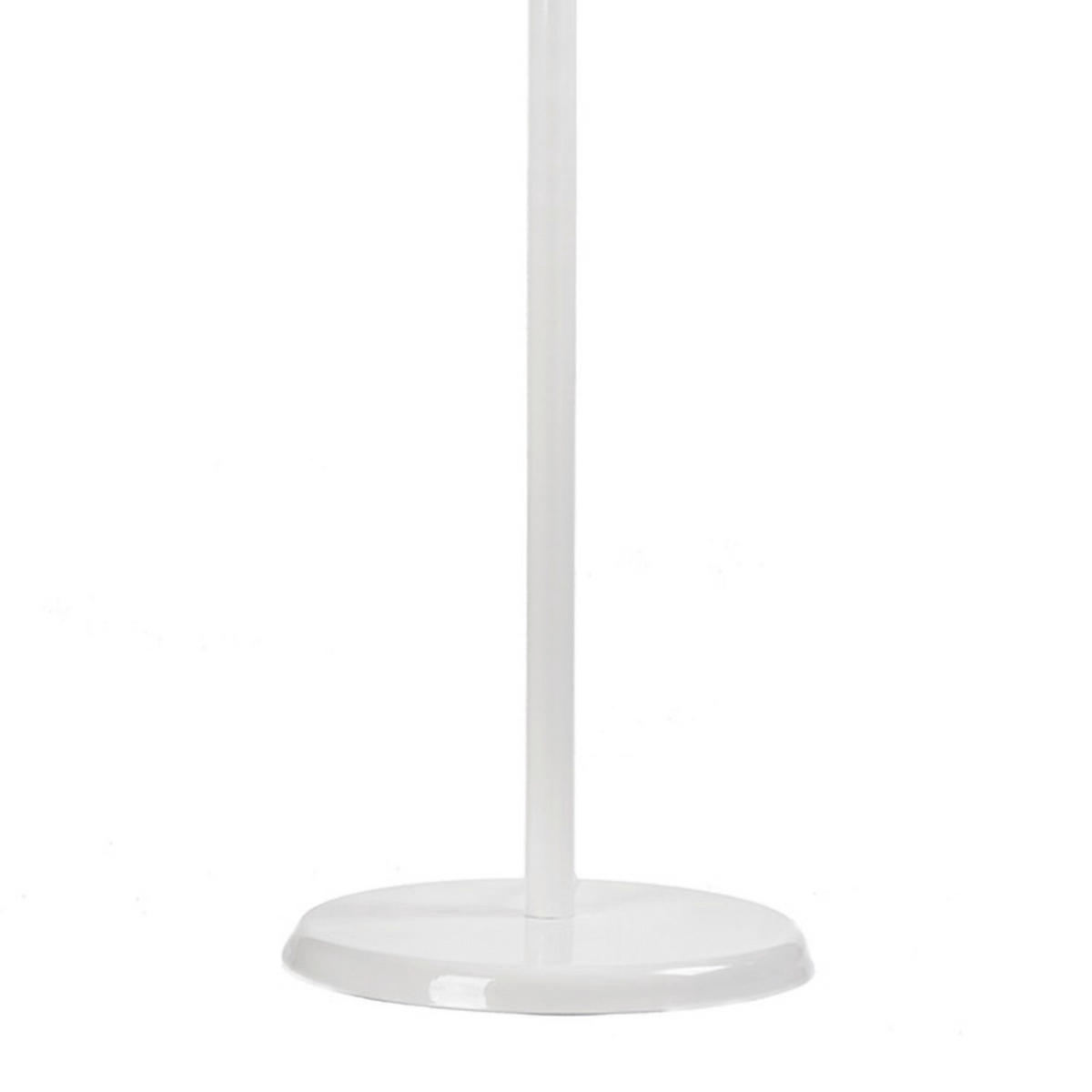 STEHLEUCHTE 30/30/178 cm    - Weiß Hochglanz/Schwarz, Basics, Kunststoff/Metall (30/30/178cm)