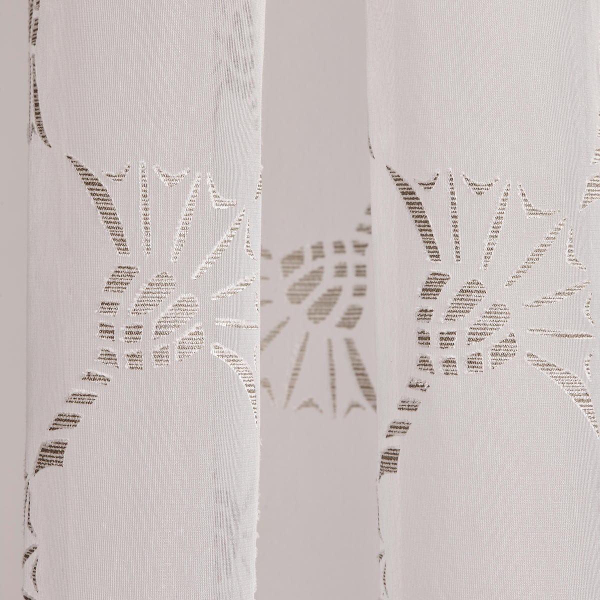 ZÁVES S OČKAMI, priehľadné, 140/250 cm - prírodná farba, Design, textil (140/250cm) - Joop!
