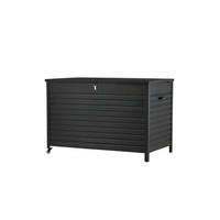 KUDDBOX - svart, Modern, metall/textil (150/100/90cm) - Gardenson