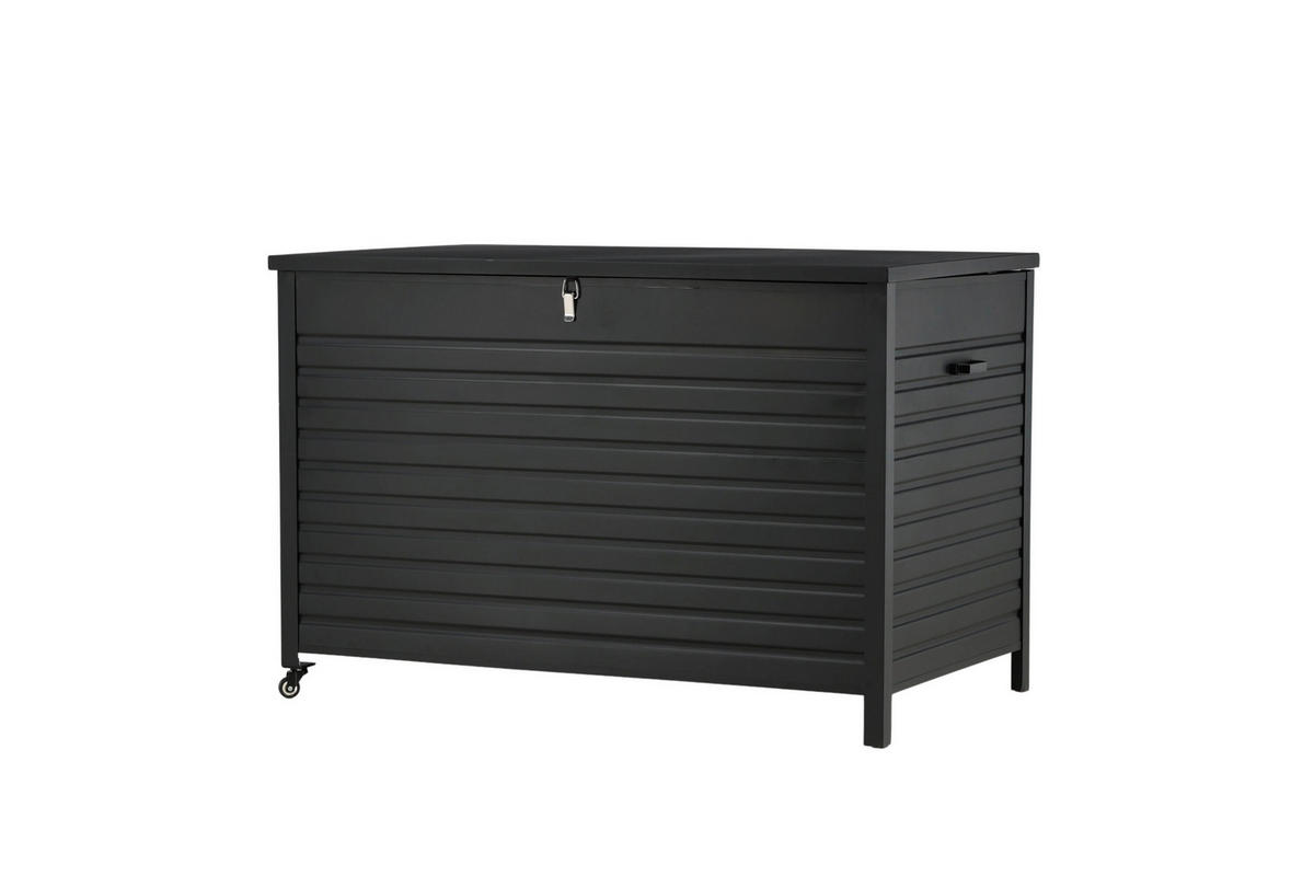KUDDBOX - svart, Modern, metall/textil (150/100/90cm) - Gardenson