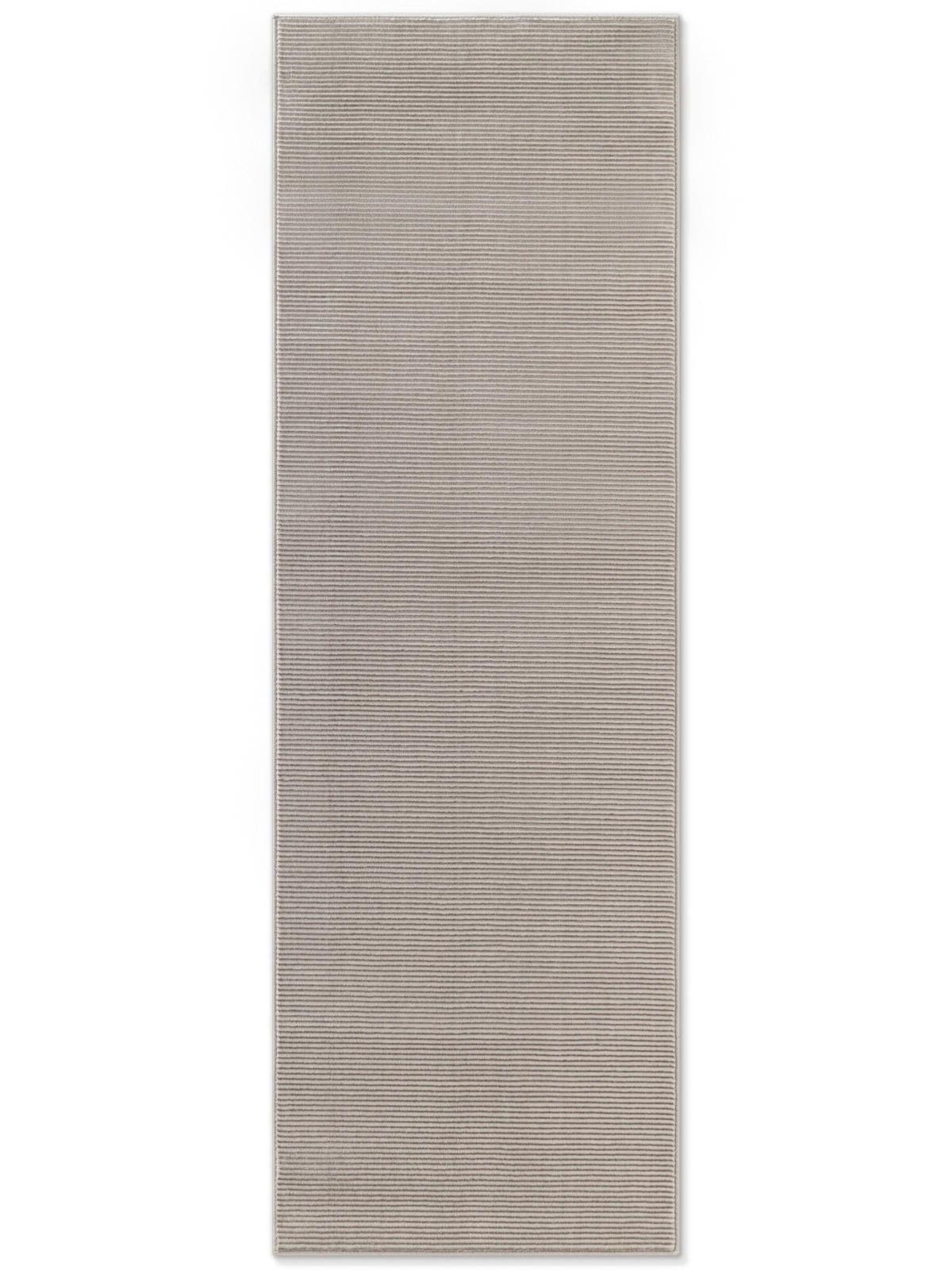 LÄUFER 80/240 cm Perles  - Creme/Grau, Basics, Kunststoff (80/240cm) - Elle Decoration