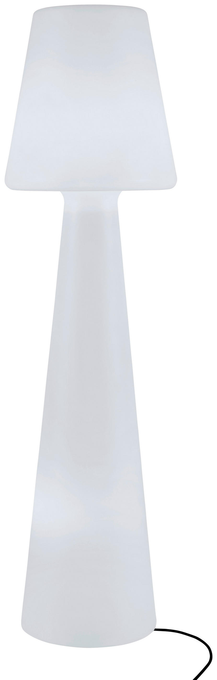 AUßENSTEHLEUCHTE 45/165 cm   - Transparent/Weiß, Design, Kunststoff (45/165cm) - New Garden