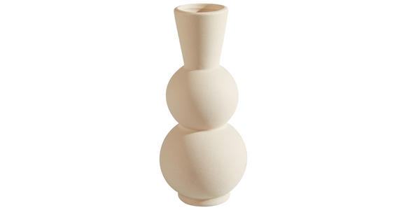VASE 22 cm  - Sandfarben, Natur, Keramik (9,7/22cm) - Ambia Home
