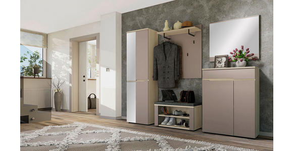 SPIEGEL 80/70/2 cm  - Taupe, Design, Glas/Holzwerkstoff (80/70/2cm) - Voleo