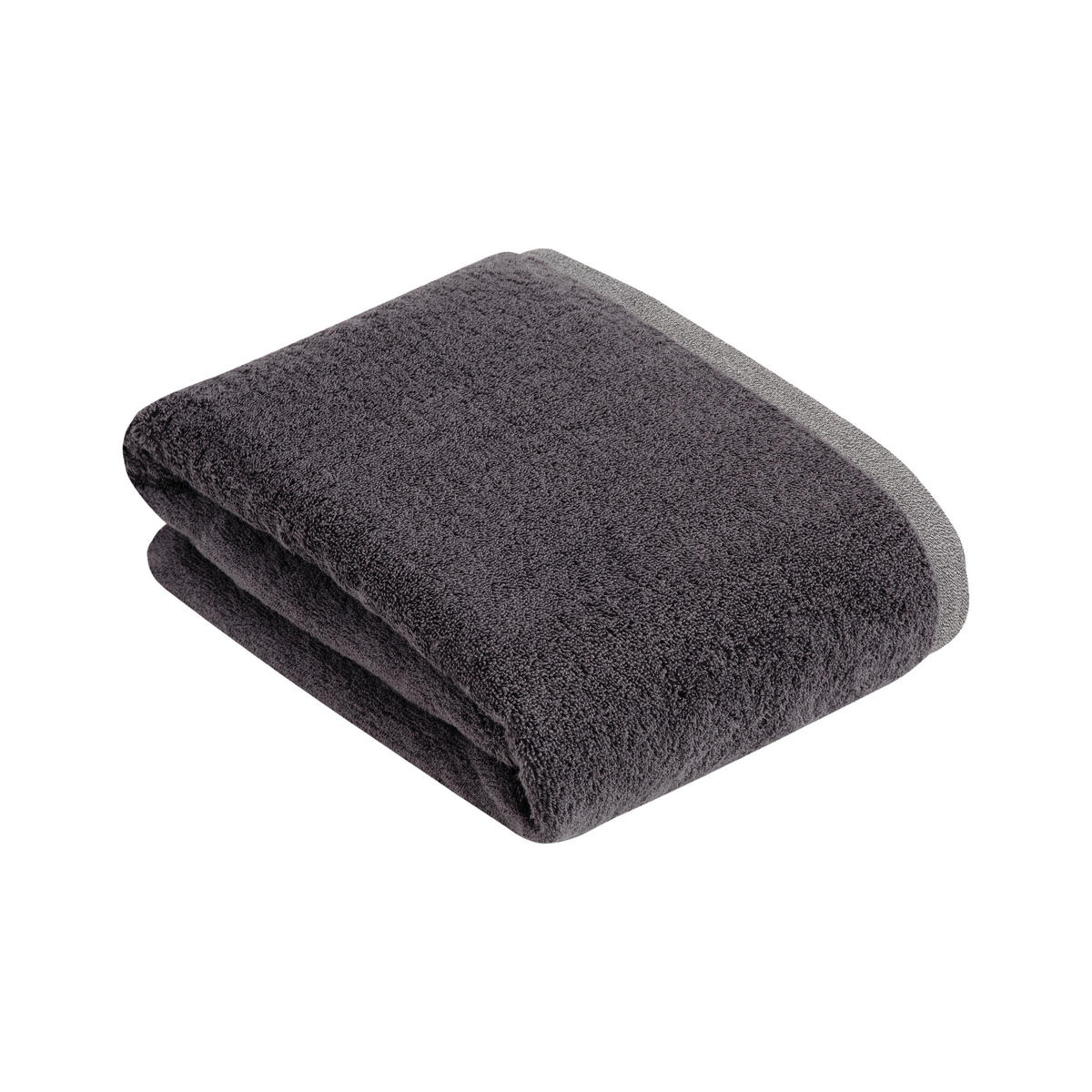 BADETUCH Prato Grau 150/100 cm  - Grau, Basics, Textil (150/100cm) - Bugatti
