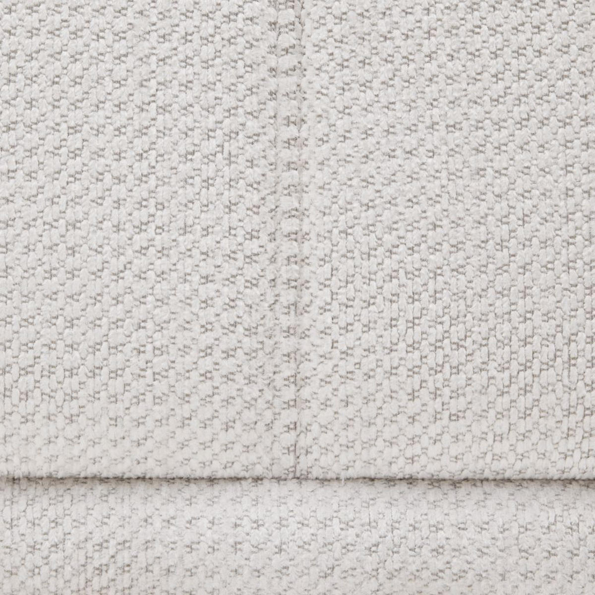 HÖRNSOFFA i chenille, vävt tyg gråvit  - gråvit/svart, Modern, textil/plast (206/283cm) - MID.YOU