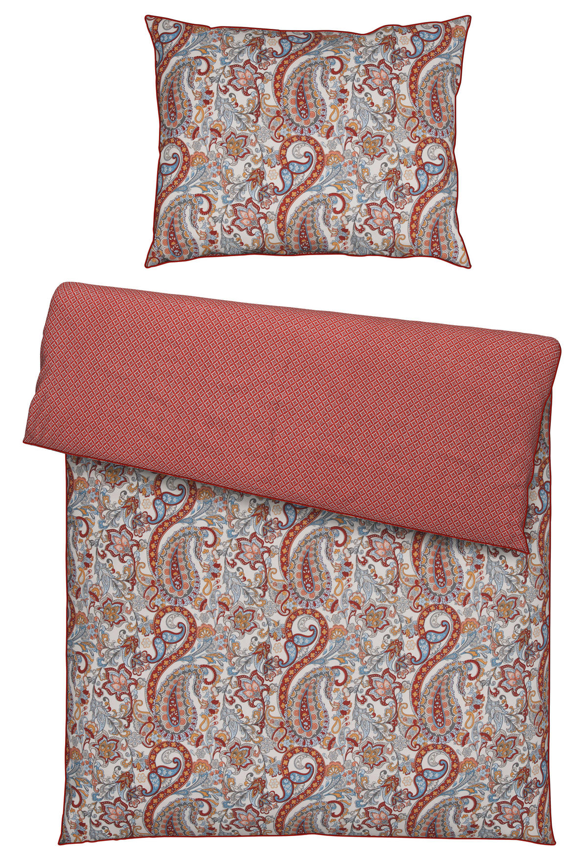 OBOUSTRANNÉ POVLEČENÍ, satén, vícebarevná, 140/200 cm - vícebarevná, Konvenční, textil (140/200cm) - Esposa