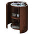 BEISTELLTISCH Kernnussbaum furniert Freiform Nussbaumfarben - Nussbaumfarben, Design, Glas/Holz (44/65/46,7cm) - Ambiente by Hülsta BEISTELLTISCH Kernnussbaum furniert Freiform Nussbaumfarben - Nussbaumfarben, Design, Glas/Holz (44/65/46,7cm) - Ambiente by Hülsta