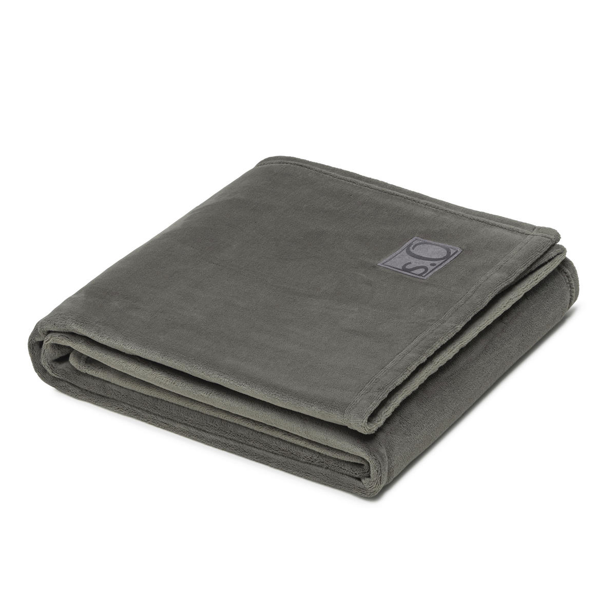 DEKORATIVNA ODEJA  UNI  150/200 cm       sivorjava  - sivorjava, Basics, tekstil (150/200cm) - S. Oliver