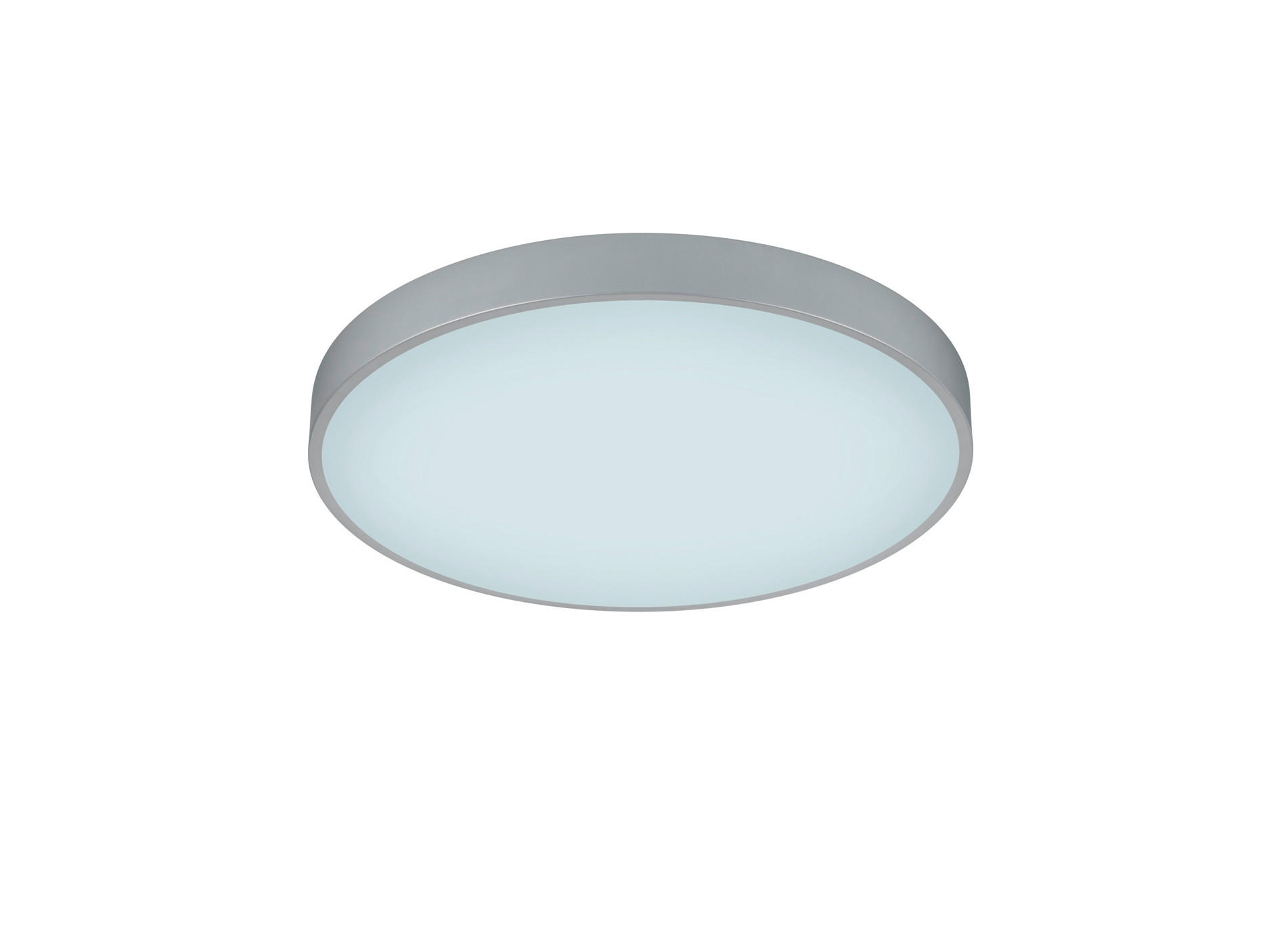 LED-DECKENLEUCHTE  49,5/6,5 cm    - Titanfarben, Basics (49,5/6,5cm) - Trio Leuchten