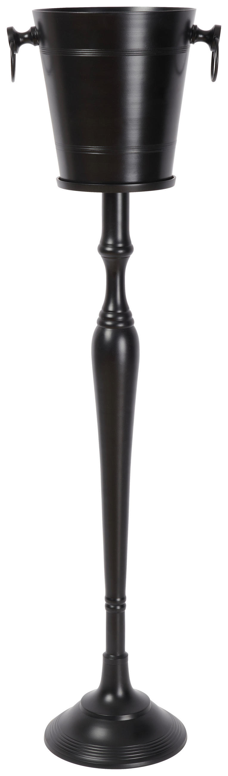 WEINKÜHLER - Schwarz, Design, Metall (108cm)