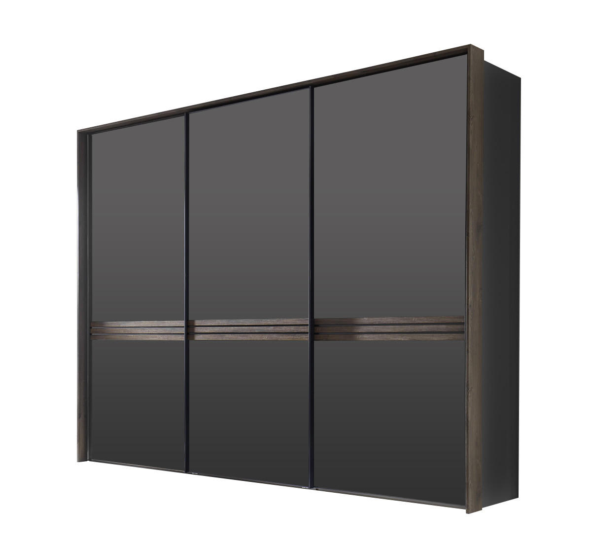 ORMAR - VISEĆA KLIZNA VRATA  280/222/68 cm  - antracit, Dizajnerski, pločasti materijal (280/222/68cm) - Dieter Knoll