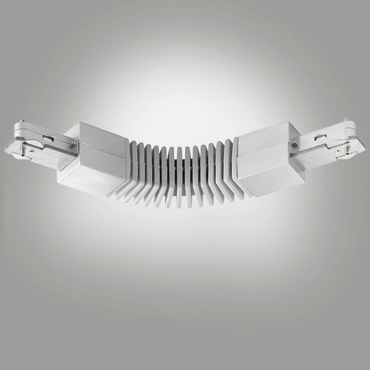 SCHIENENSYSTEM-VERBINDER - Nickelfarben, Basics, Kunststoff/Metall (2,2/12,8cm) - Fischer & Honsel