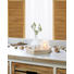 KERZENTELLER - Naturfarben/Weiß, Basics, Glas/Holz (23/20/3cm) - Ambia Home