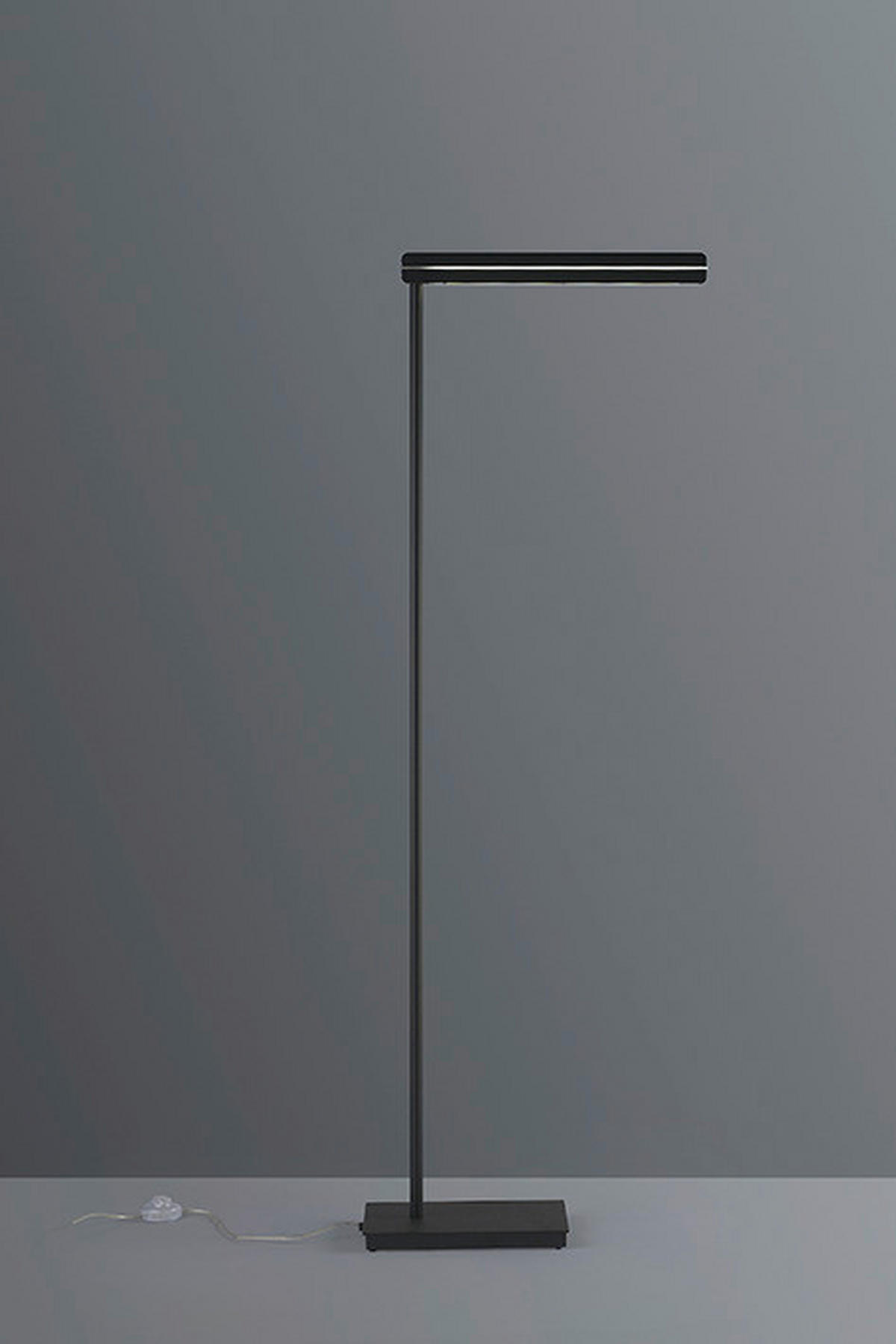 LED-STEHLEUCHTE  20/140 cm    - Schwarz, Basics, Metall (20/140cm) - BOPP