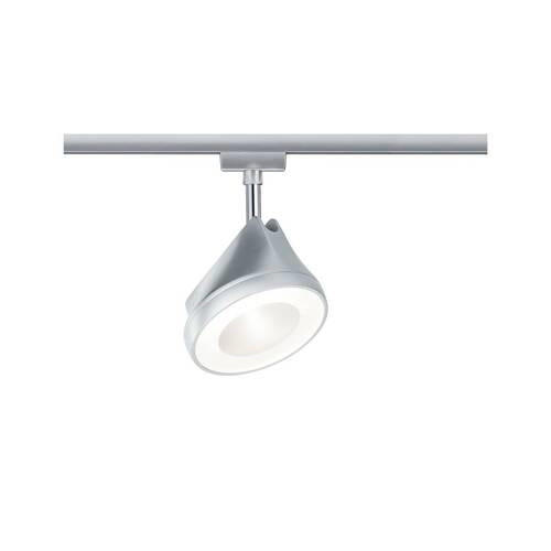 SCHIENENSYSTEM-STRAHLER 12,3/19,1 cm   - Chromfarben, Design, Metall (12,3/19,1cm) - Paulmann