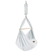 FEDERWIEGE BIO AIRGREY  Hellgrau  - Hellgrau, Basics, Textil (137/30/147cm) - SCHMUSEWOLKE