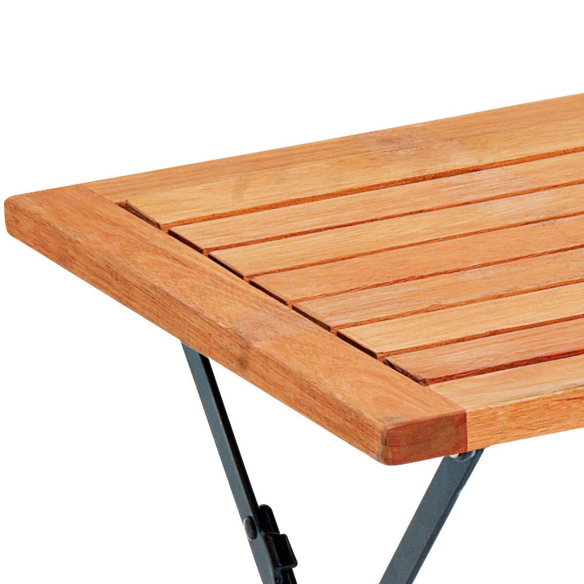 GARTENHOCKER  - Schwarz/Naturfarben, ROMANTIK / LANDHAUS, Holz/Metall (45/43,5/45cm) - Gardenson