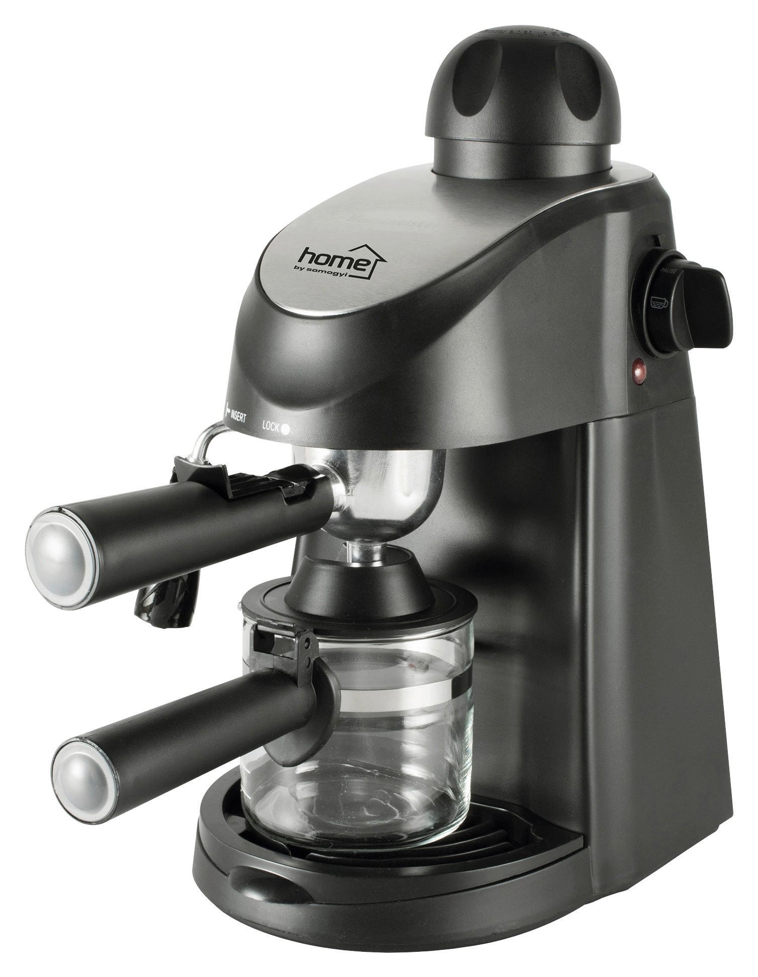 AUTOMATA KÁVÉFŐZŐ - fekete, műanyag/üveg