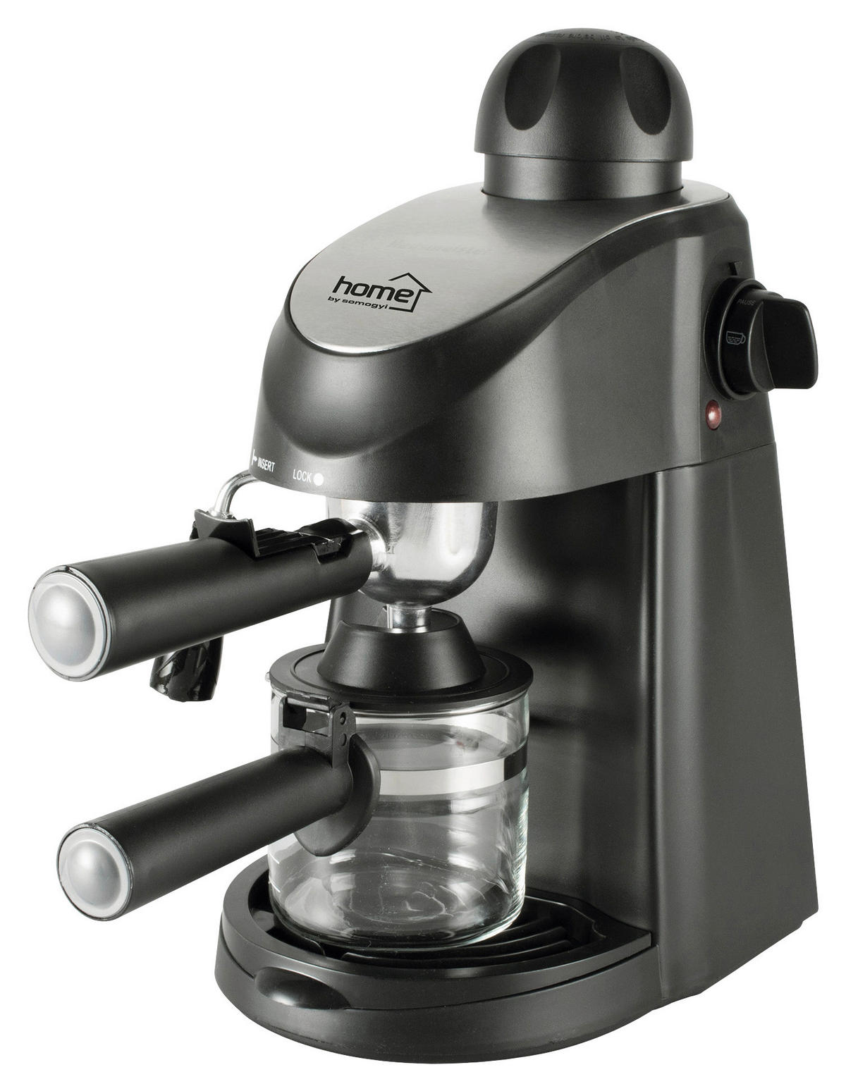 AUTOMATA KÁVÉFŐZŐ - fekete, műanyag/üveg