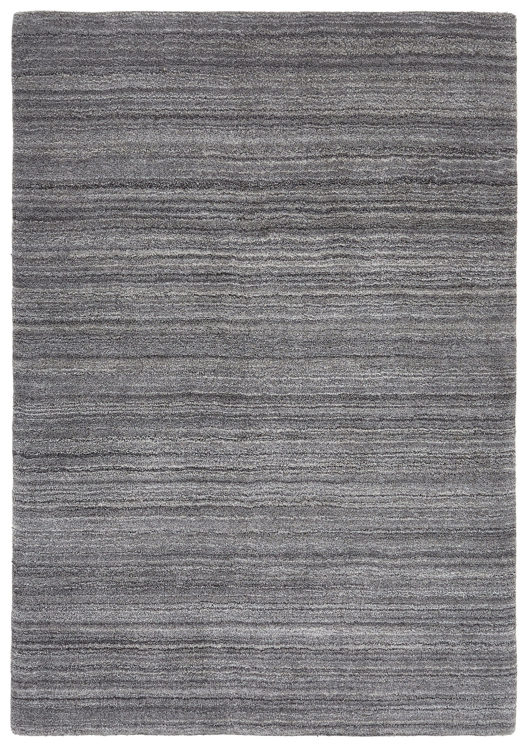 WOLLTEPPICH 160/230 cm  - Silberfarben, Basics, Naturmaterialien (160/230cm) - Cazaris