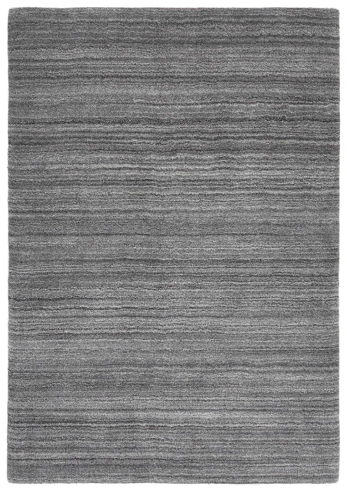 WOLLTEPPICH 70/140 cm Silberfarben  - Silberfarben, Basics, Naturmaterialien/Textil (70/140cm) - Cazaris