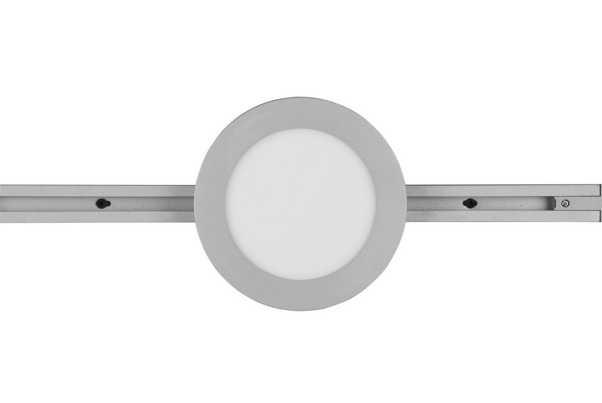 DECKENLEUCHTE DUOLINE 17,0/2,9 cm   - Titanfarben, Basics, Kunststoff (17,0/2,9cm) - Trio Leuchten